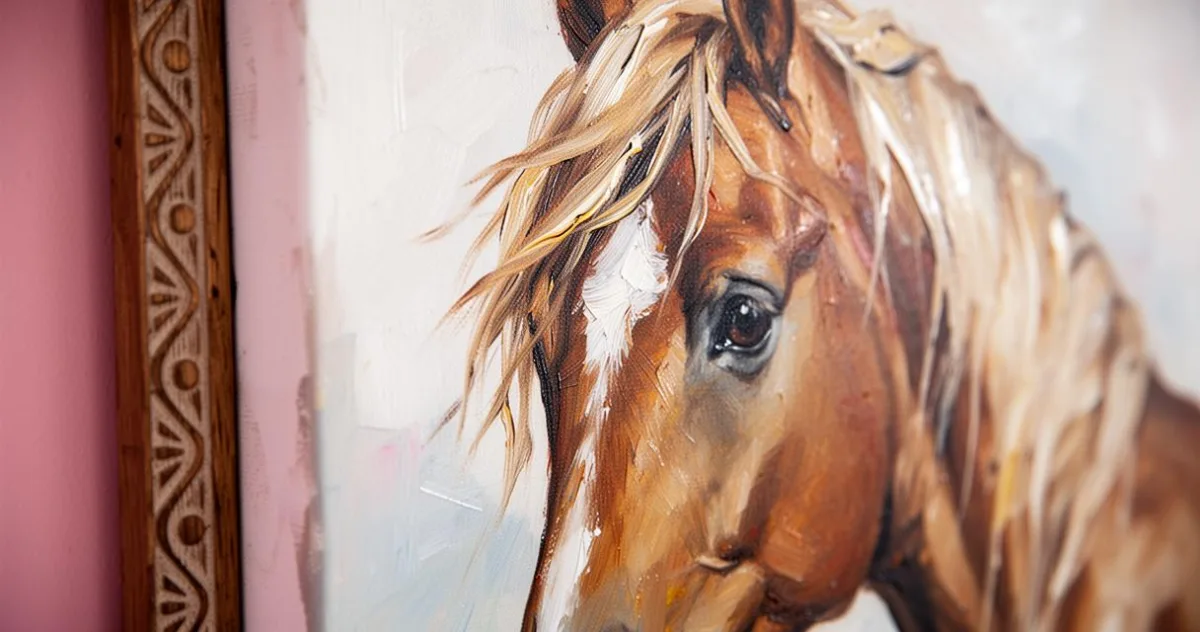 Top 5 des plus beaux tableaux de chevaux pour une décoration murale enfantine réussie – image 3