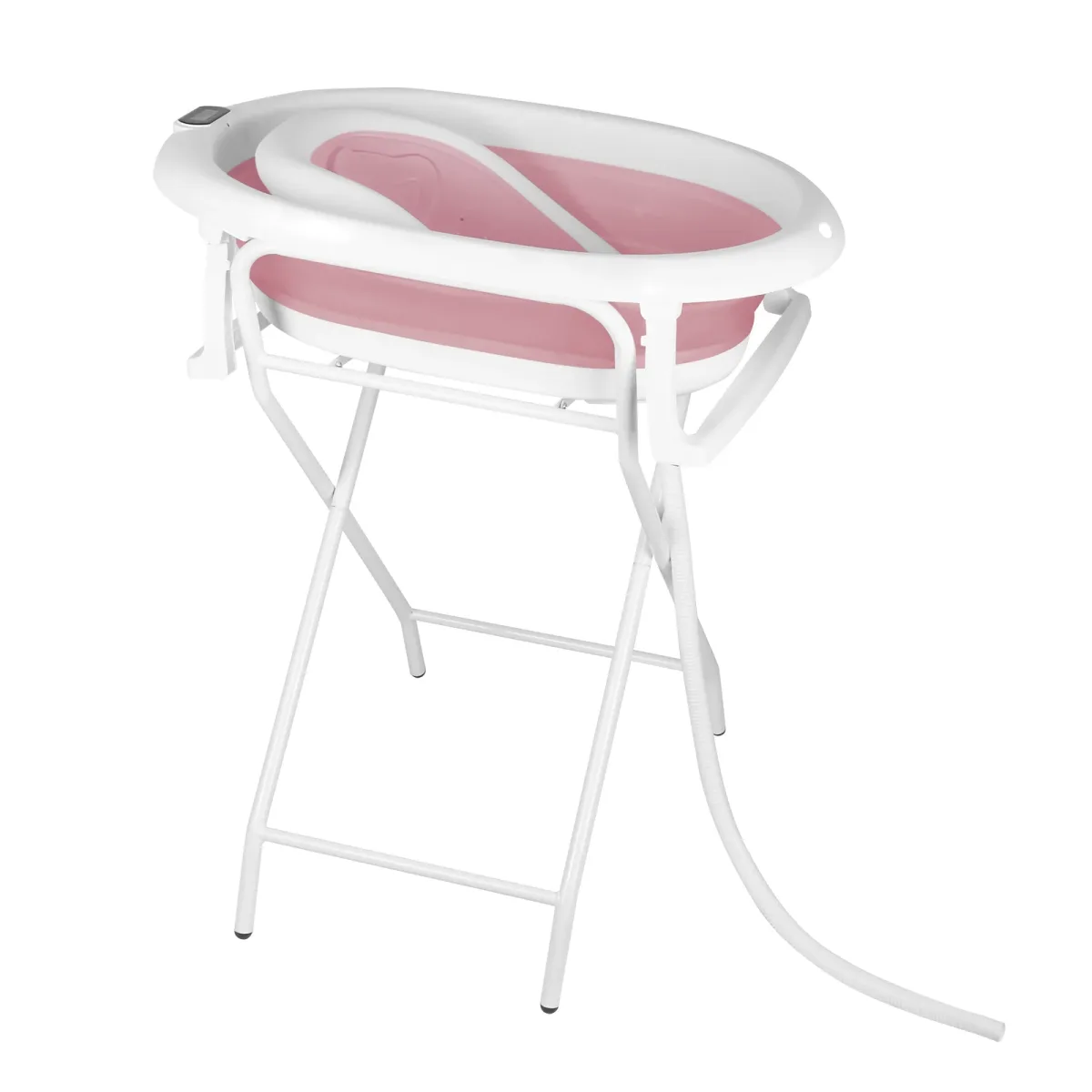 Baignoire bébé pliable avec siège et thermomètre