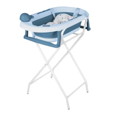 Baignoire bébé pliable avec support – image 2