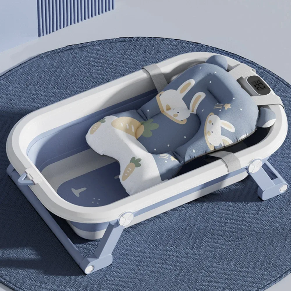 Baignoire bébé pliable avec thermomètre