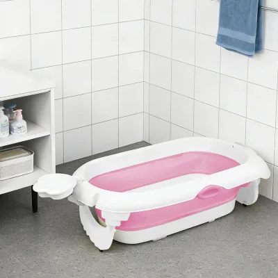 Baignoire pliable bébé, siège et thermomètre – image 3