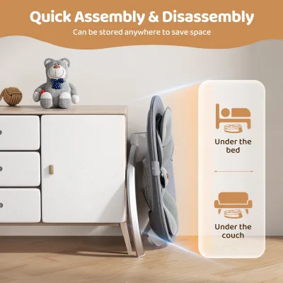 Balançoire électrique pour bébé, de 0 à 6 mois – image 3