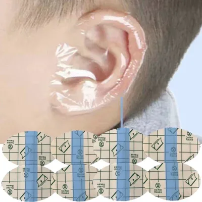 Cache-oreilles jetables imperméables pour bébé – image 2