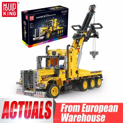 Camion de remorquage en blocs de construction