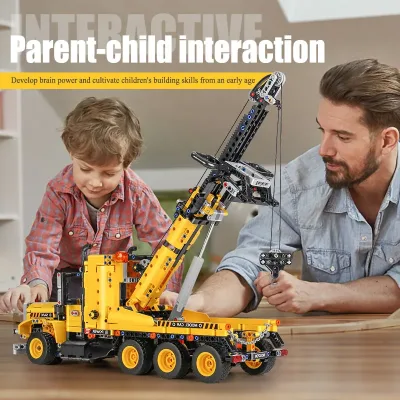 Camion de remorquage en blocs de construction – image 2