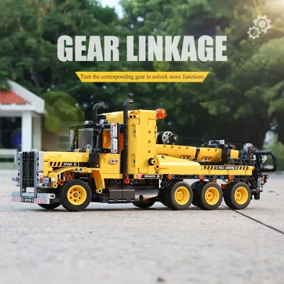 Camion de remorquage en blocs de construction – image 3