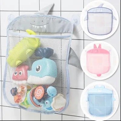 Filet de rangement à ventouses pour jouets de bain