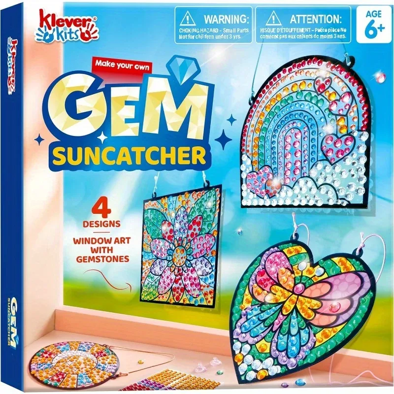 Kit d'attrape-soleil à décorer, 4 pièces