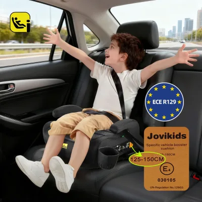 Rehausseur de voyage avec porte-gobelet – image 3