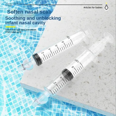 Seringue de lavage nasal en silicone pour bébé – image 2