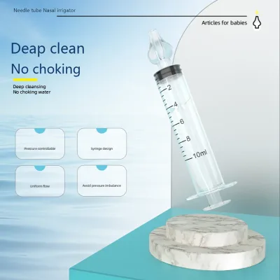 Seringue de lavage nasal en silicone pour bébé – image 3