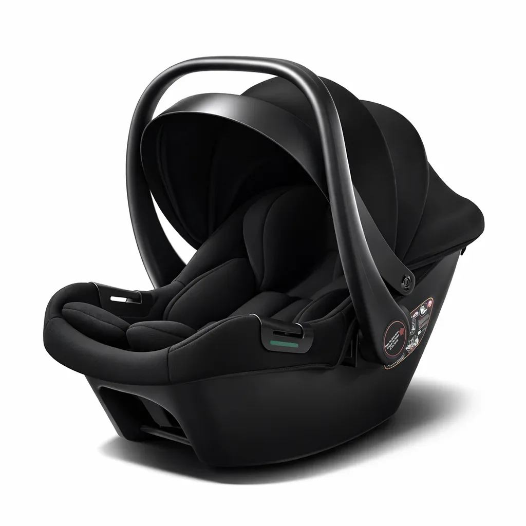 Siège auto bébé avec base Isofix, coton