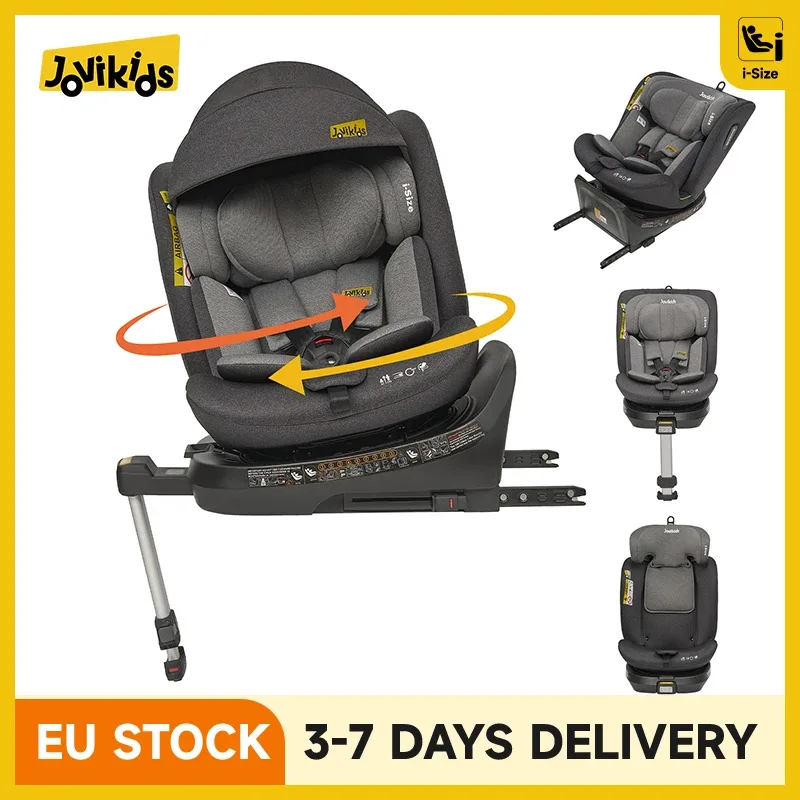 Siège auto pivotant 360° avec pied de support