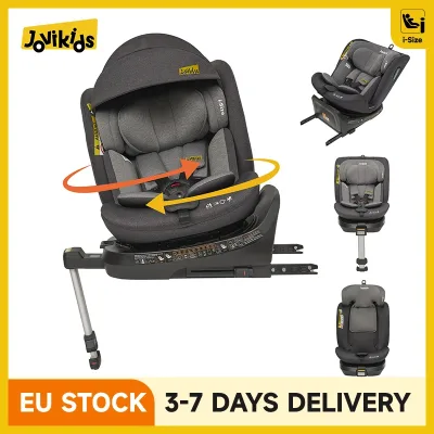 Siège auto pivotant 360° avec pied de support